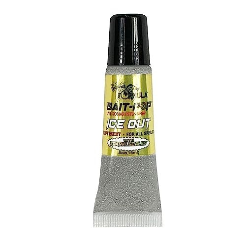 BAIT POP LIVE SONAR INTENSIFIER SCENTED FISH FORMULA WITH SPARKLE SCALES .5OZ TUBE