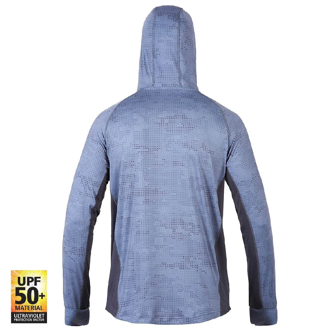 SHIMANO HOODED LONG SLEEVE TECH SHIRT GREYDOT CAMO