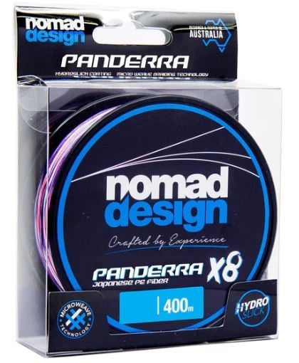 NOMAD PANDERRA X8 BRAID MULTICOLOUR 400M