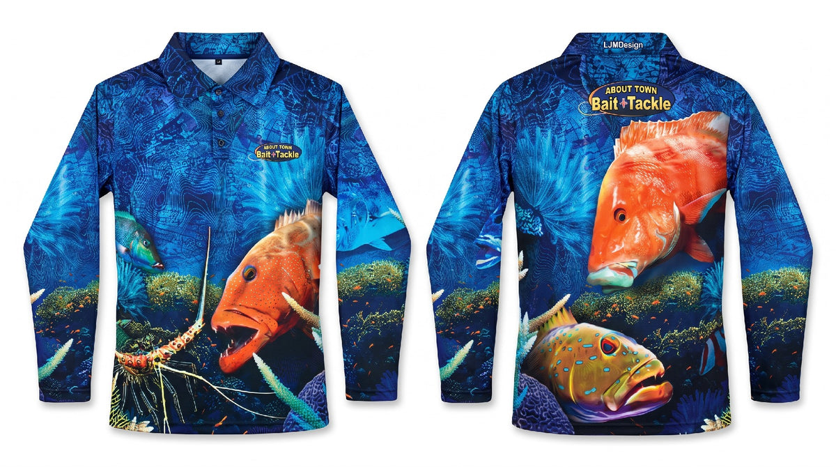 ATBT FISHING SHIRT TARGET REEF SPECIES [SZ:2]
