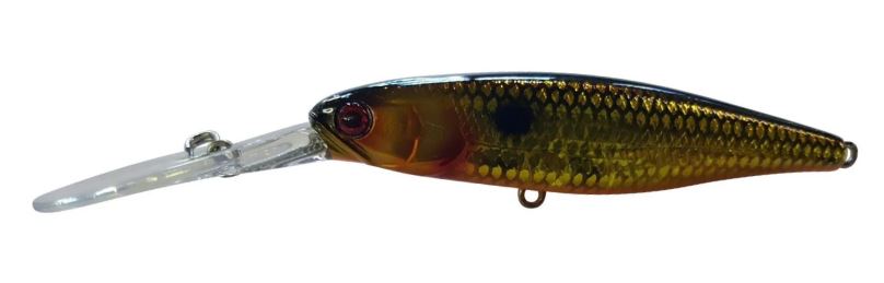 JACKALL SQUIRELL 79SP HANK TUNE SUSPENDING LURE [COL:UROKO HL GOLD BLACK]