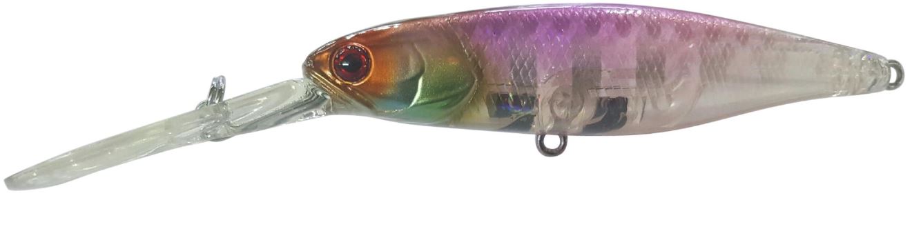 JACKALL SQUIRELL 79SP HANK TUNE SUSPENDING LURE [COL:SEXY CLEAR PINK]