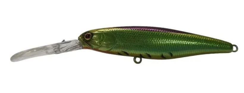 JACKALL SQUIRELL 79SP HANK TUNE SUSPENDING LURE [COL:KANABUN METALLIC]