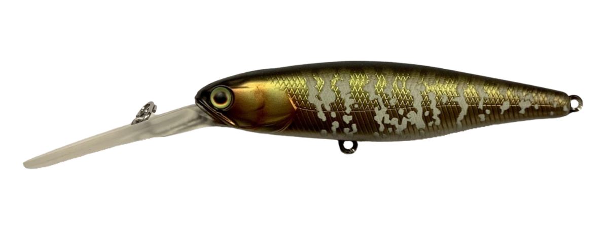 JACKALL SQUIRELL 79SP HANK TUNE SUSPENDING LURE [COL:BRINDLE DOG]