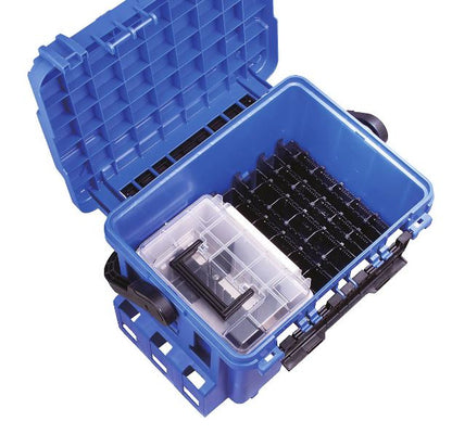 VERSUS MEIHO BUCKET MOUTH 7000 BLUE TACKLE BOX 
