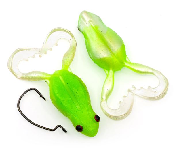CHASEBAITS FLEXI FROG 65MM [COL:GREEN TREE FROG]