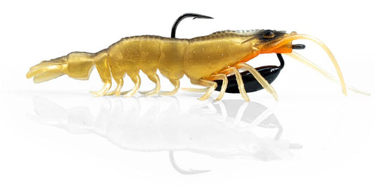 CHASEBAITS FLICK PRAWN HEAVY 125MM [COL:NUGGET]