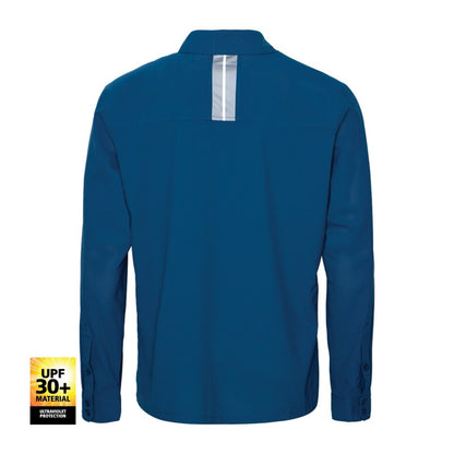 SHIMANO PRO LONG SLEEVE FISHING SHIRT - NAVY [SZ:XX-LARGE]