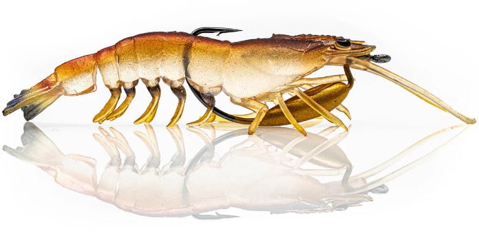 CHASEBAITS FLICK PRAWN HEAVY 125MM [COL:NATIVE PRAWN]