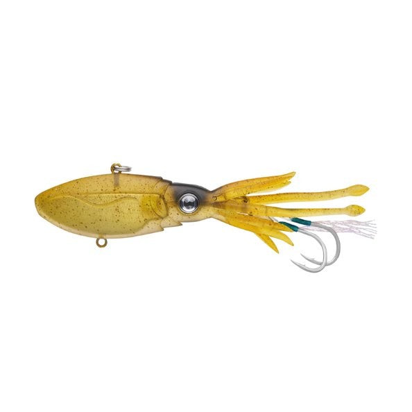 NOMAD SQUIDTREX 110MM VIBE LURE 52G [COL:GREEN GOLD GIZZY]