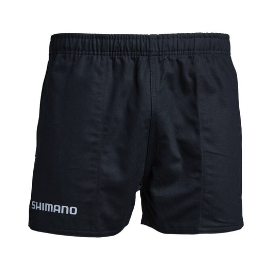 SHIMANO RUGBY SHORTS BLACK [SZ:X-LARGE]