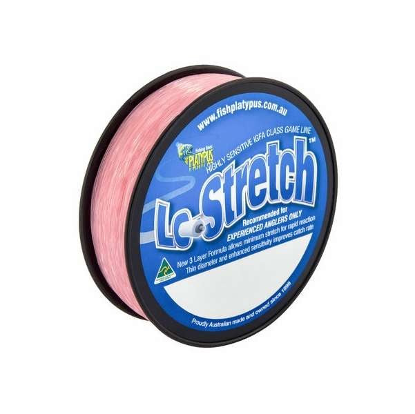 PLATYPUS LOW STRETCH PINK MONO LINE 300M