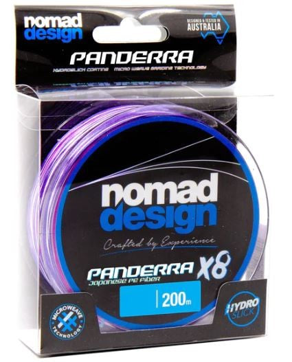 NOMAD PANDERRA X8 BRAID MULTICOLOUR 200M